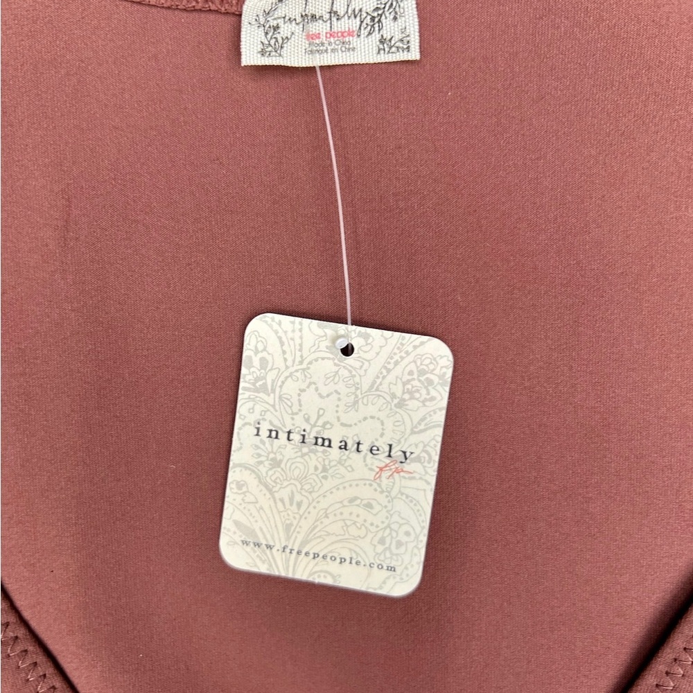 Free People Brown Puff Sleeve Bodysuit - Picture 8 of 12